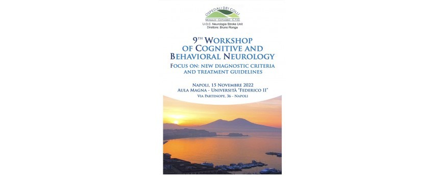 14/11/22: 9th Workshop of Cognitive and Behavioral Neurology