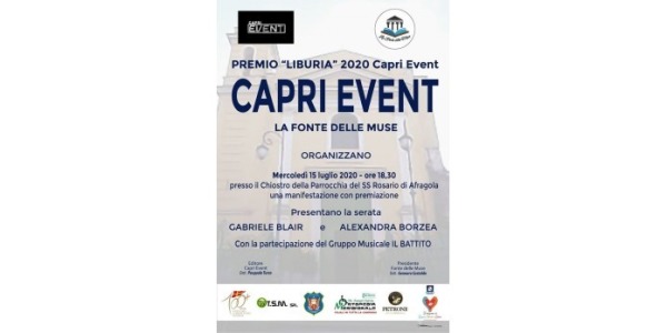 Premio "Liburia" 2020 Capri Event