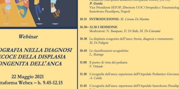 L’ ecografiaA nella diagnosi precoce della displasia congenita dell'anca