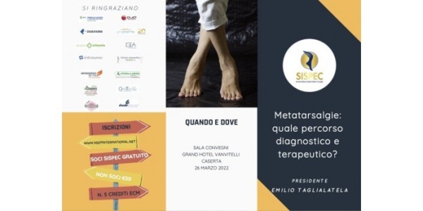 Metatarsalgie: quale percorso diagnostico e terapeutico?