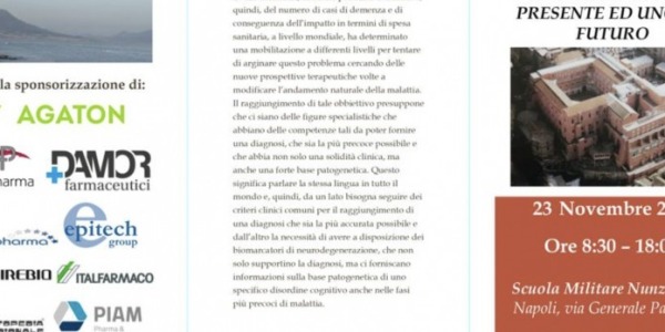 23/11/22: IL DETERIORAMENTO COGNITIVO: Uno sguardo al presente ed uno al futuro