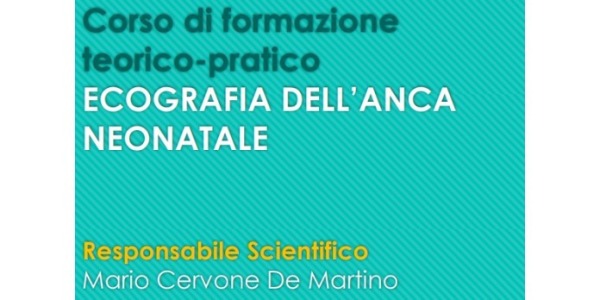 24/11/23: CORSO ECOGRAFIA DELL'ANCA NEONATALE