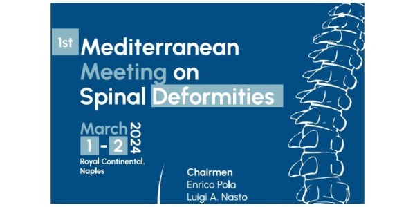 01-02/03/24: Mediterranean meeting on spinal deformities