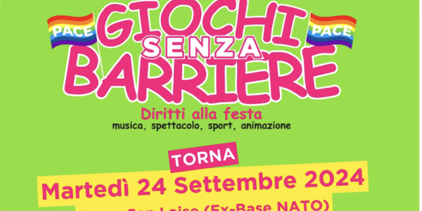 24/09: GIOCHI SENZA BARRIERE @ PARCO SAN LAISE