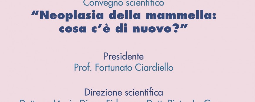 Neoplasia della mammella: cosa c'è di nuovo?