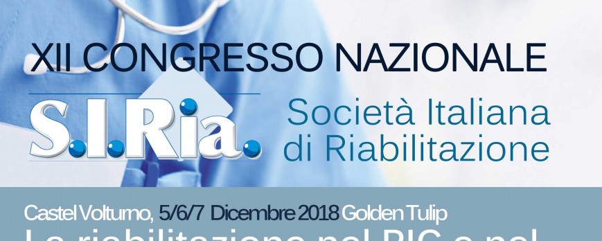 XII Congresso Nazionale S.I.Ria