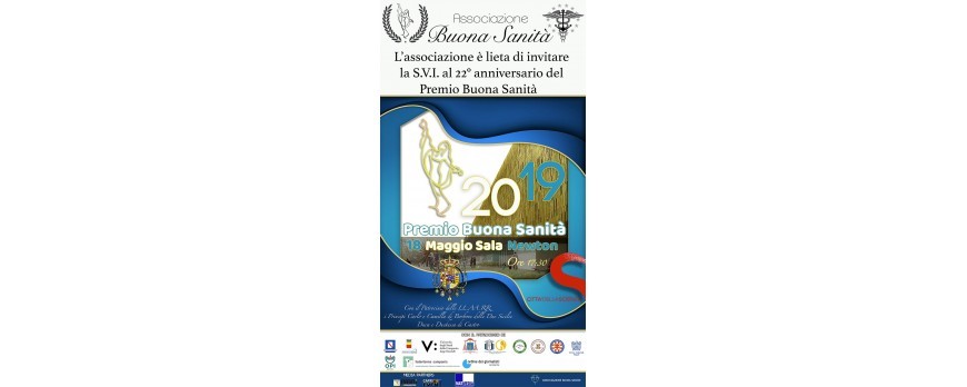 Premio Buona Sanità 2019