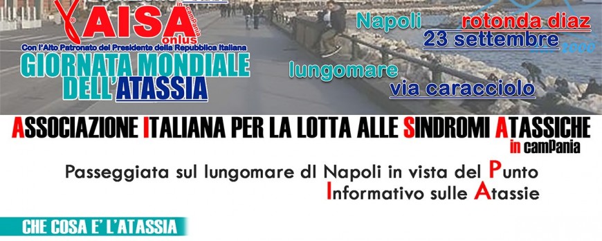 Giornata Mondiale dell'Atassia 2017