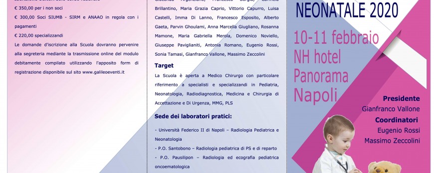 Scuola SIUMB di ecografica pediatrica e neonatale 2020