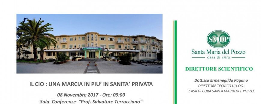 Il CIO: Una marcia in più in sanità privata