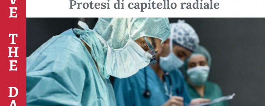 Re-Live surgery con viti CCHS e Protesi di capitello radiale