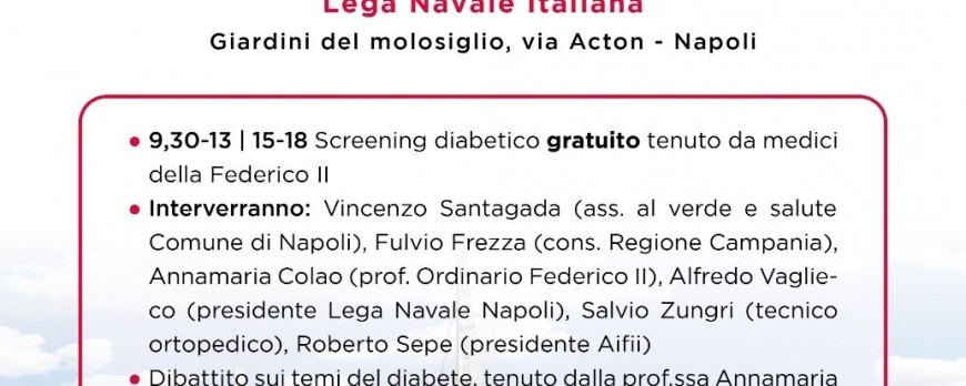 13/11/22: Governare il Diabete