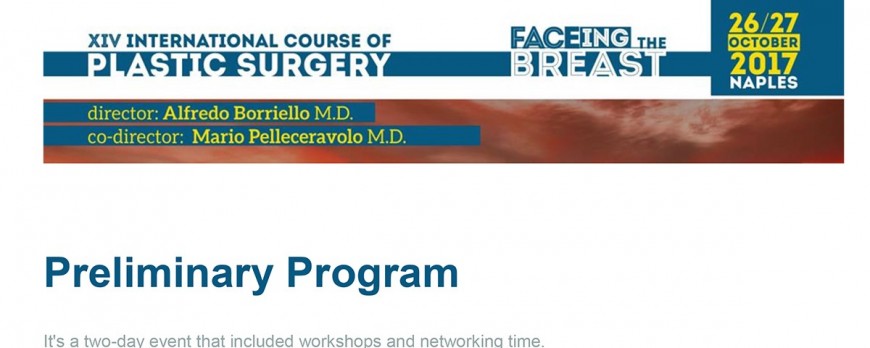 XIV International course of plastic surgery