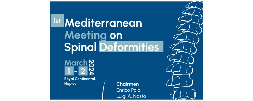 01-02/03/24: Mediterranean meeting on spinal deformities