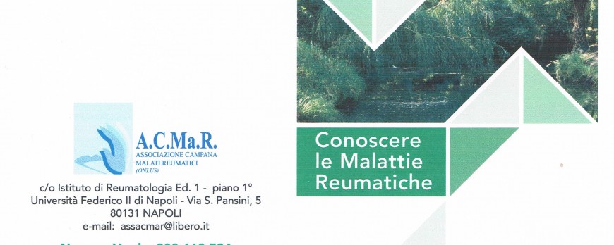 Eventi Conoscere le malattie reumatiche corso "La Fisiatria al servizio dei malati reumatici"